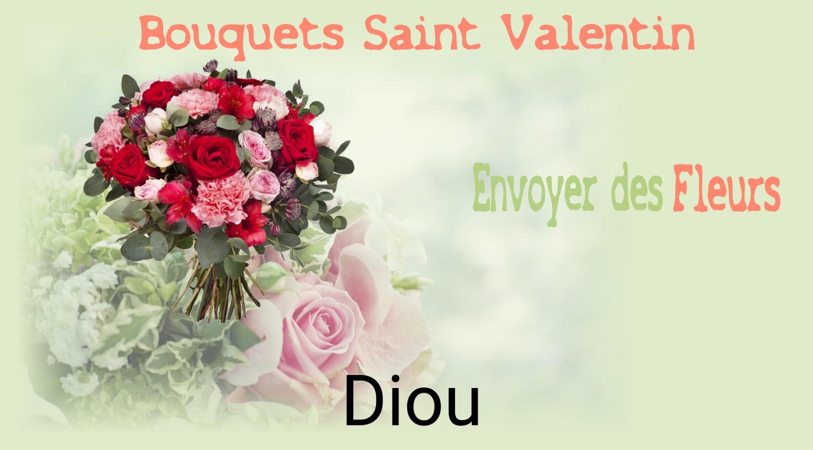 Roses de Saint-Valentin livrées à Diou
